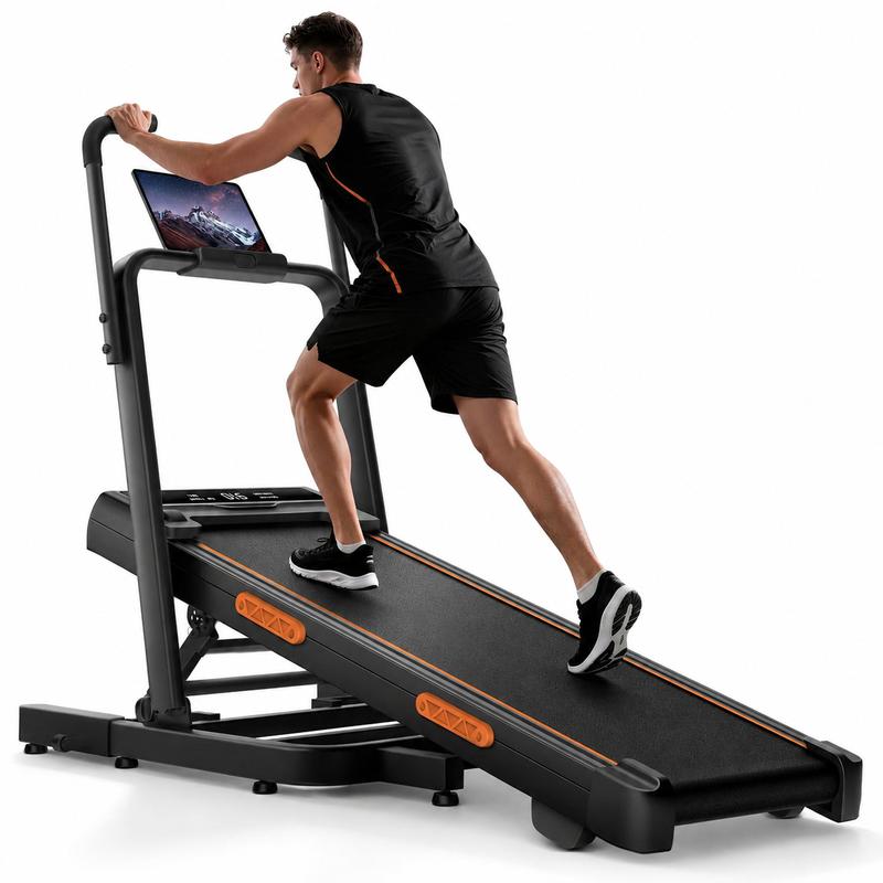 Walking Pad Treadmill, 30% Incline, Foldable, 3HP Motor